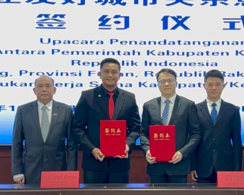 Penandatanganan MoU dengan Nanjing