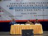 Pelaksanaan Sosialisasi Desk Pilkada Kabupaten Klaten Tahun 2024 Dapil 3 dan Dapil 4