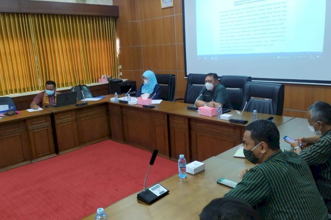 RAPAT KOORDINASI EVALUASI KERJA SAMA DAERAH TAHUN 2021