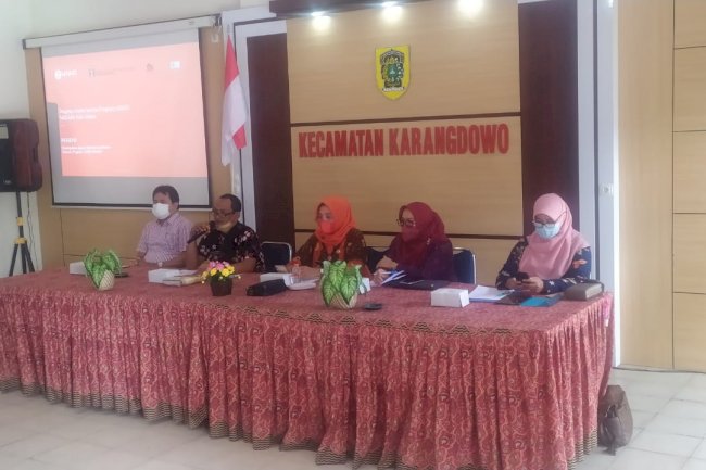 MONEV TERPADU PROGRAM USAID MADANI DI KABUPATEN KLATEN