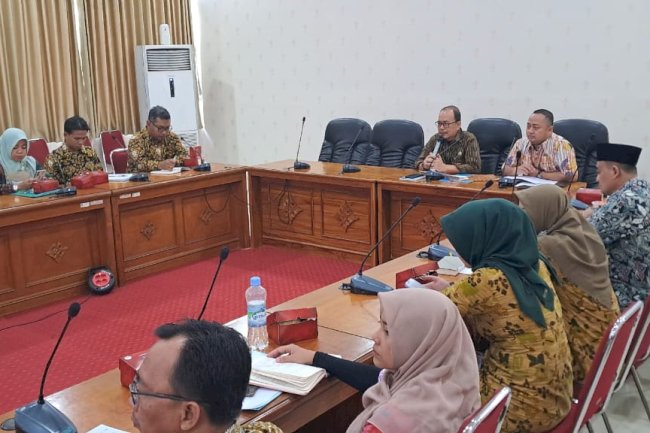 Rakor dan Evaluasi Pelaksana Kerjasama dengan Perguruan Tinggi