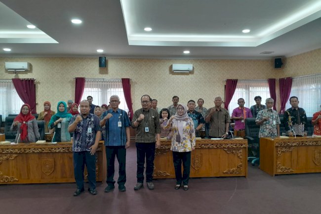 Sosialisasi Peraturan Bupati Klaten Nomor 45 Tahun 2023 tentang Lembaga Kemasyarakatan Kelurahan