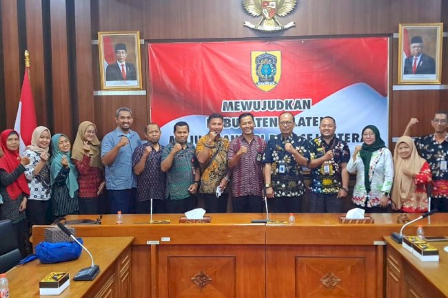 PEMERINTAH KABUPATEN KLATEN TERIMA STUDY KOMPARASI  PEMERINTAH KABUPATEN SRAGEN