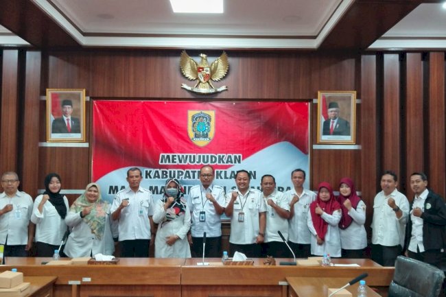 Rapat Fasilitasi Pembahasan Perjanjian Kerja Sama Bidang Penanggulangan Bencana antara Kabupaten Klaten dengan Kabupaten Sleman