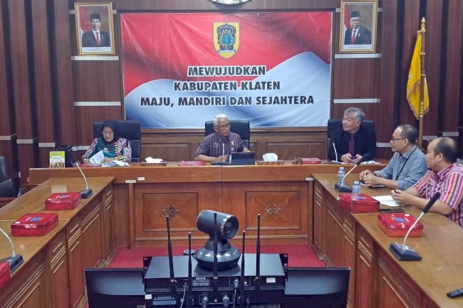 Rapat Koordinasi Camat se-Kabupaten Klaten Tahun 2024