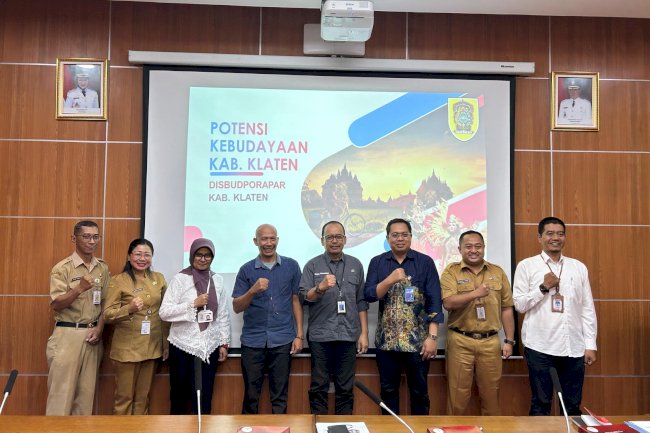 Rapat Koordinasi Rencana Kerja Sama Pemkab Klaten Dengan ISI Yogyakarta Dan ISI Surakarta Serta BPK Wilayah X