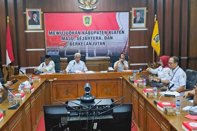 Rapat Koordinasi Camat se-Kabupaten Klaten