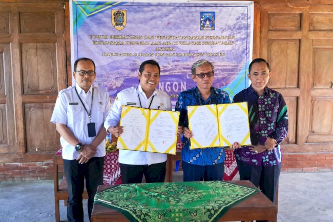Forum Perbatasan dan Penandatanganan PKS Pengelolaan Air di Wilayah Perbatasan antara Kabupaten Sleman dan Kabupaten Klaten