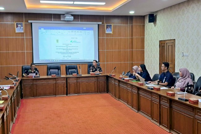 Rapat fasilitasi pembahasan Perjanjian Kerja Sama antara Pemkab Klaten dan BPJS Ketenagakerjaan