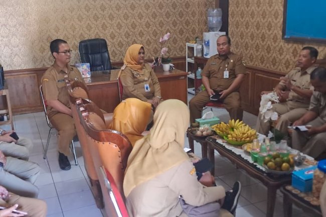 Verifikasi Lapangan Evaluasi Kinerja Kecamatan (EKK) Tahun 2025 di Kecamatan Juwiring dan Kecamatan Wonosari