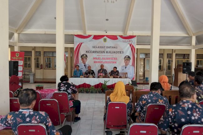 Verifikasi Lapangan Evaluasi Kinerja Kecamatan (EKK) Tahun 2025 di Kecamatan Kalikotes dan Kecamatan Klaten Utara