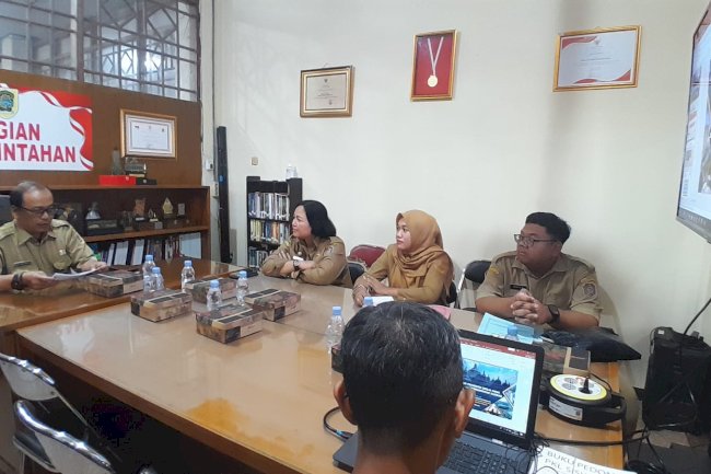 Diskusi bersama terkait Kerja Sama Luar Negeri Pemkab Karanganyar dan Pemkab Klaten