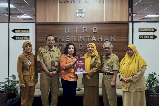 Penyerahan Dokumen LPPD Kabupaten Klaten Tahun 2025
