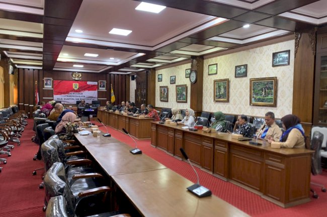 Rapat Koordinasi Penyelarasan Pelaksanaan Tugas dan Fungsi Sekretaris Kecamatan
