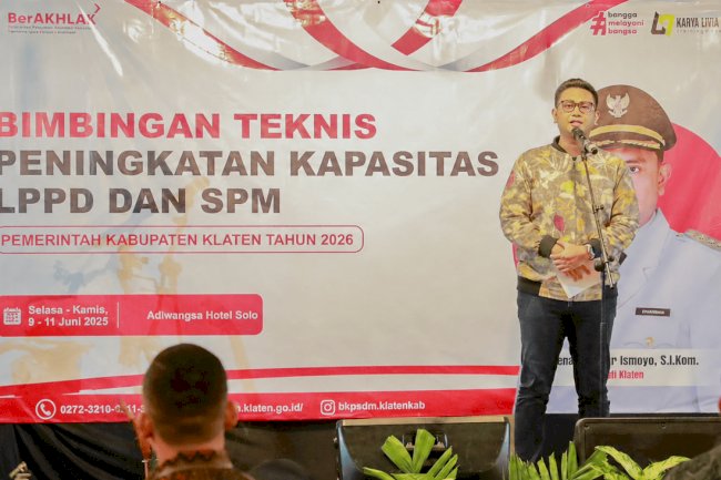 Bimbingan Teknis Peningkatan Kapasitas LPPD dan SPM Kabupaten Klaten tahun 2026