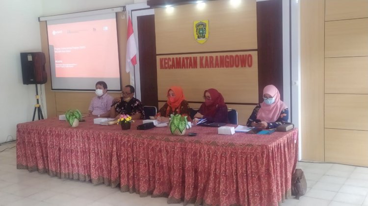 MONEV TERPADU PROGRAM USAID MADANI DI KABUPATEN KLATEN