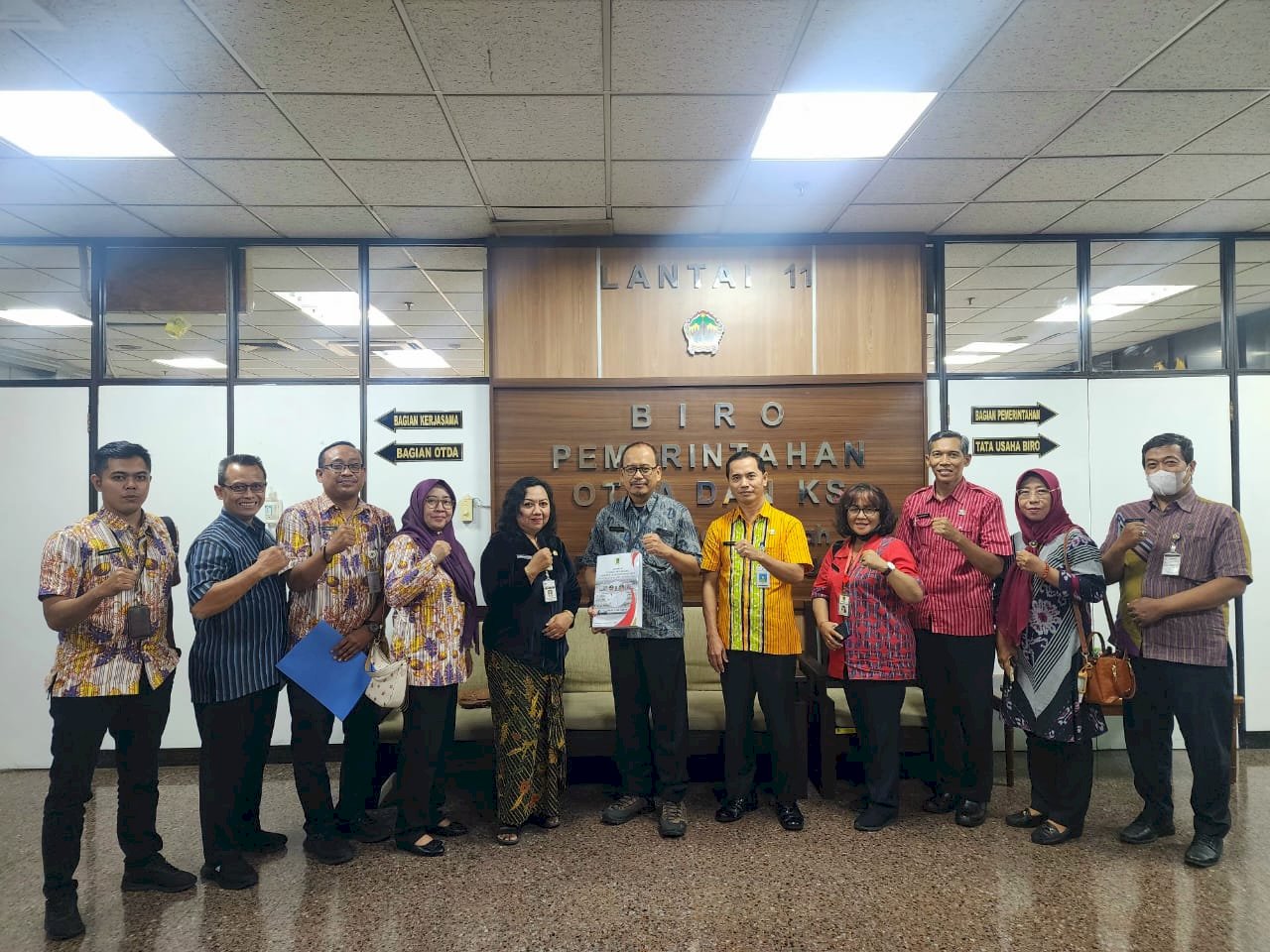 Penyerahan Dokumen LPPD Kabupaten Klaten Tahun 2023