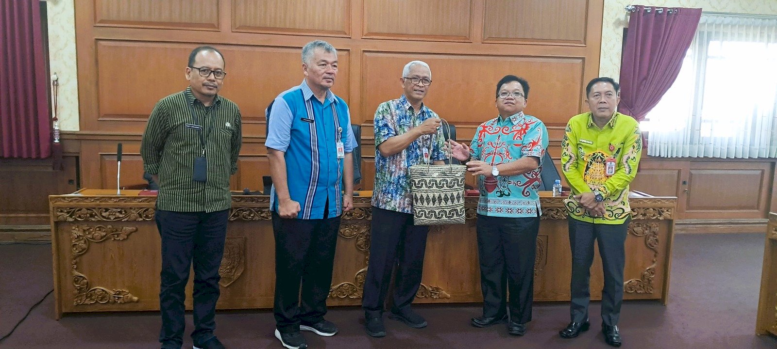 PEMERINTAH KABUPATEN KLATEN TERIMA STUDI TIRU PEMERINTAH KABUPATEN KATINGAN PROVINSI KALIMANTAN TENGAH