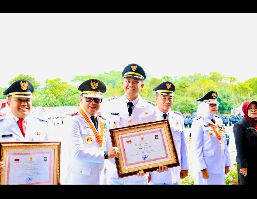 Kabupaten Klaten Menerima Penghargaan Peringkat 2 Nasional EPPD (Evaluasi Penyelenggaraan Pemerintahan Daerah) 2024 dari Kementerian Dalam Negeri