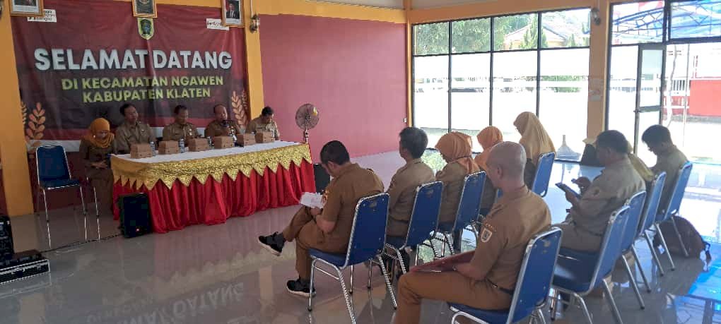 Verifikasi Lapangan Evaluasi Kinerja Kecamatan (EKK) Tahun 2025 di Kecamatan Kemalang dan Kecamatan Ngawen