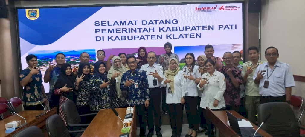 Kunjungan Kerja terkait Standar Pelayanan Minimal (SPM) dari Pemerintah Kabupaten Pati