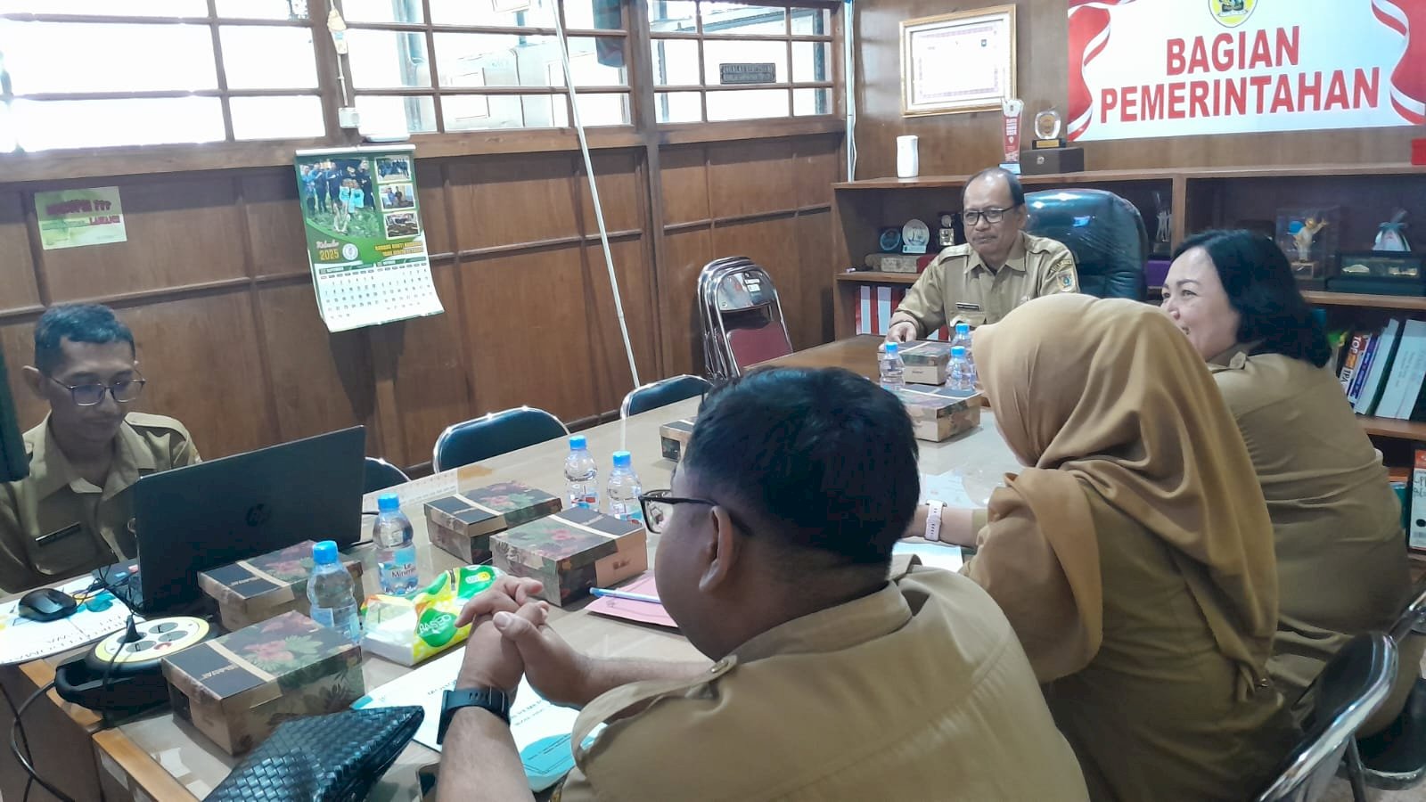 Diskusi bersama terkait Kerja Sama Luar Negeri Pemkab Karanganyar dan Pemkab Klaten