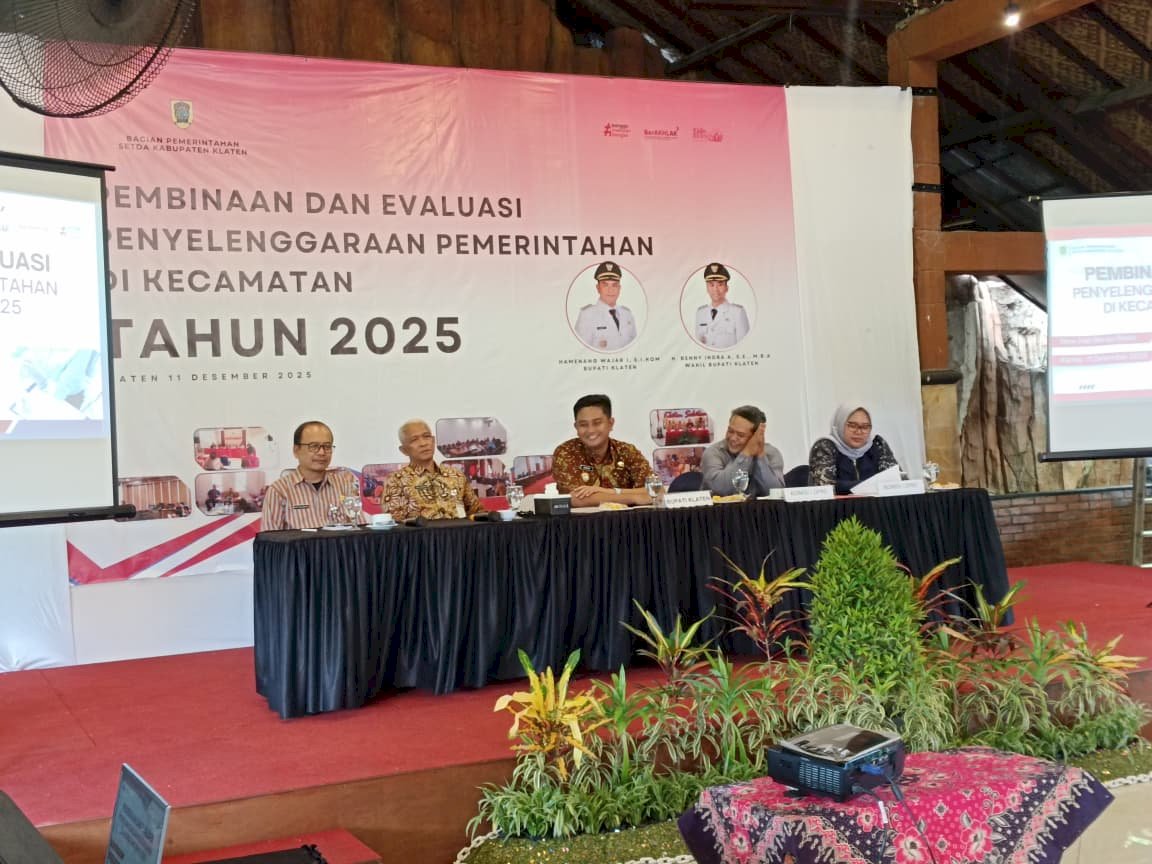 Pembinaan dan Evaluasi Penyelenggaraan Pemerintahan di Kecamatan Tahun 2025