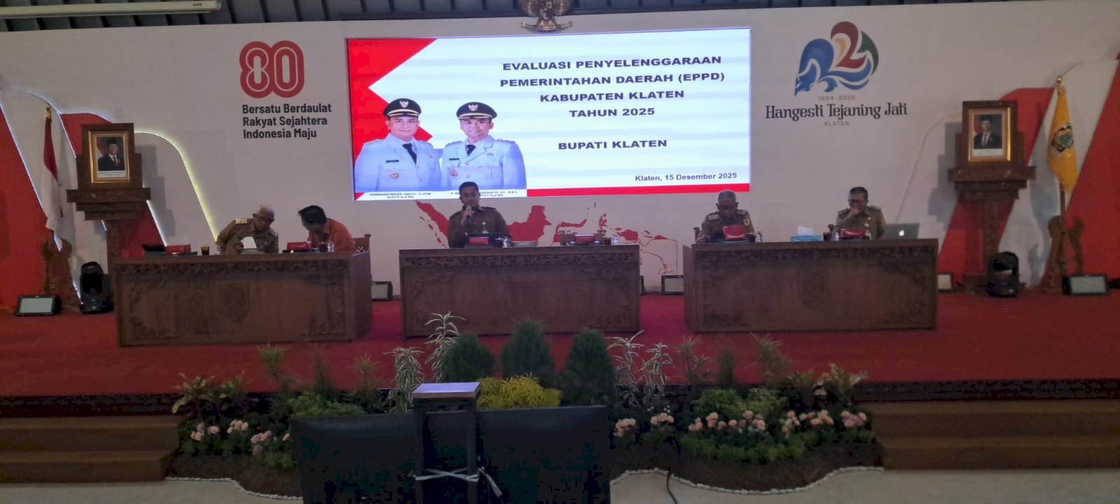 Evaluasi Penyelenggaraan Pemerintah Daerah Kabupaten Klaten Tahun 2025