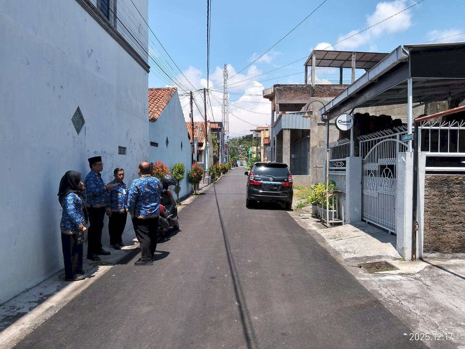 Monitoring dan Evaluasi Kegiatan Pembangunan Sarana dan Prasarana Kelurahan dan Pemberdayaan Masyarakat hari ke 2