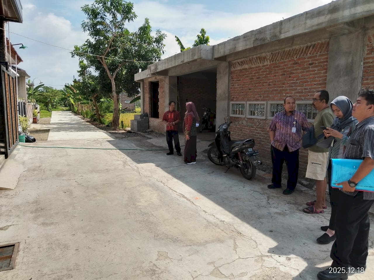 Monitoring dan Evaluasi Kegiatan Pembangunan Sarana dan Prasarana Kelurahan dan Pemberdayaan Masyarakat hari ke 3