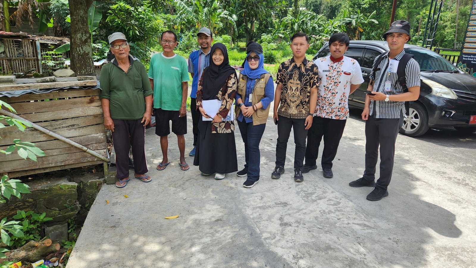 Verifikasi Lapangan Tim Penegasan Batas Daerah (TPBD) Kabupaten Klaten, dan TPBD Provinsi Jawa Tengah 
