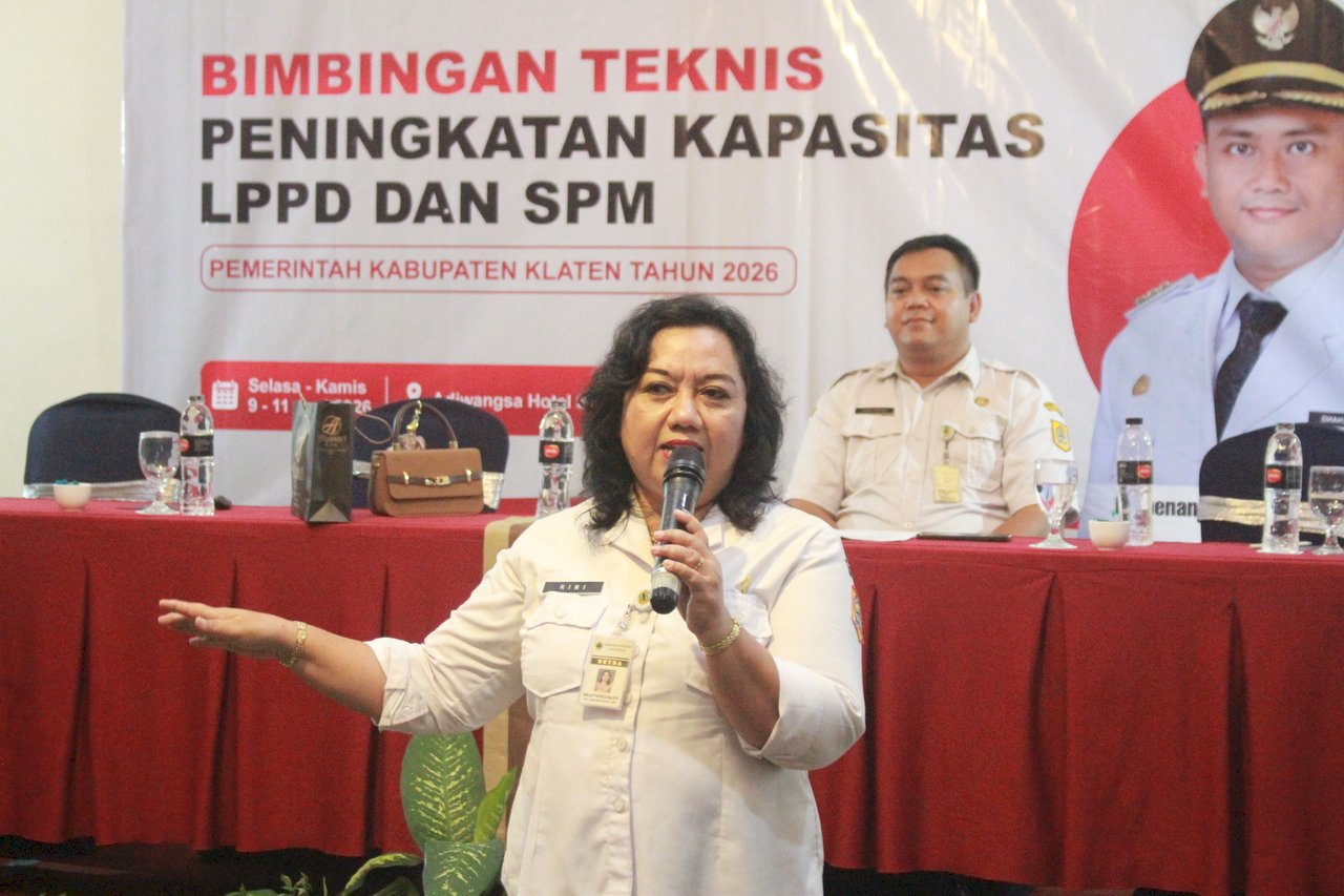 Bimbingan Teknis Peningkatan Kapasitas LPPD dan SPM Kabupaten Klaten tahun 2026