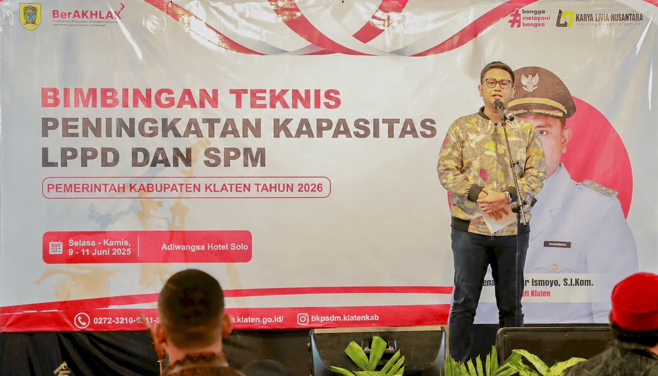 Bimbingan Teknis Peningkatan Kapasitas LPPD dan SPM Kabupaten Klaten tahun 2026