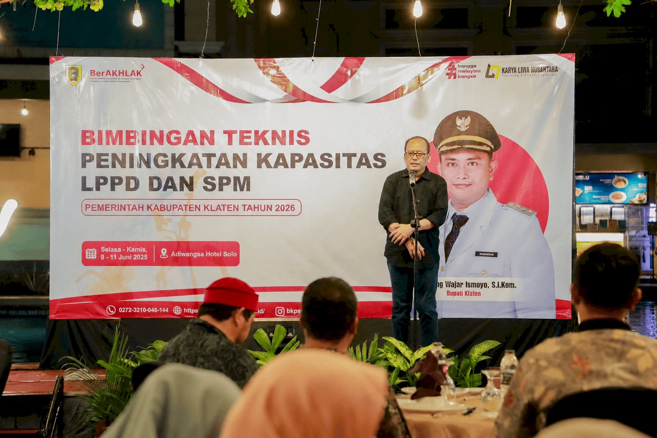 Bimbingan Teknis Peningkatan Kapasitas LPPD dan SPM Kabupaten Klaten tahun 2026
