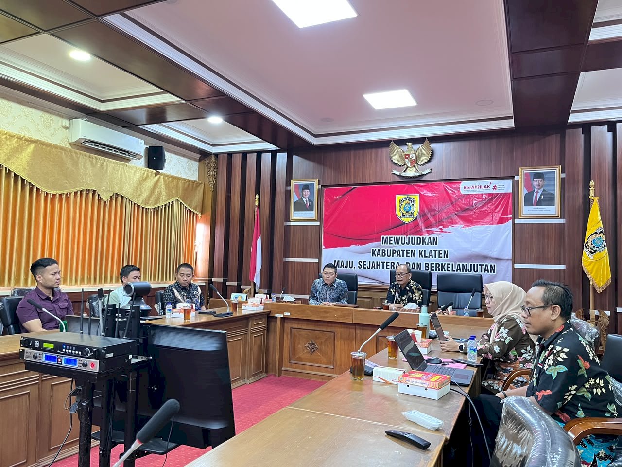 Kunjungan Kerja dari Pemerintahan Kabupaten Paser, Provinsi Kalimantan Timur