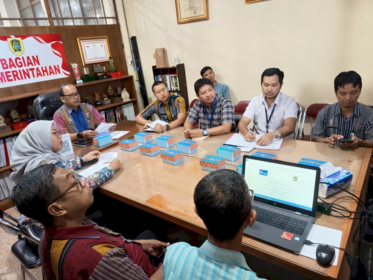 Pembahasan perpanjangan  Kesepakatan Bersama dengan Bank Jateng